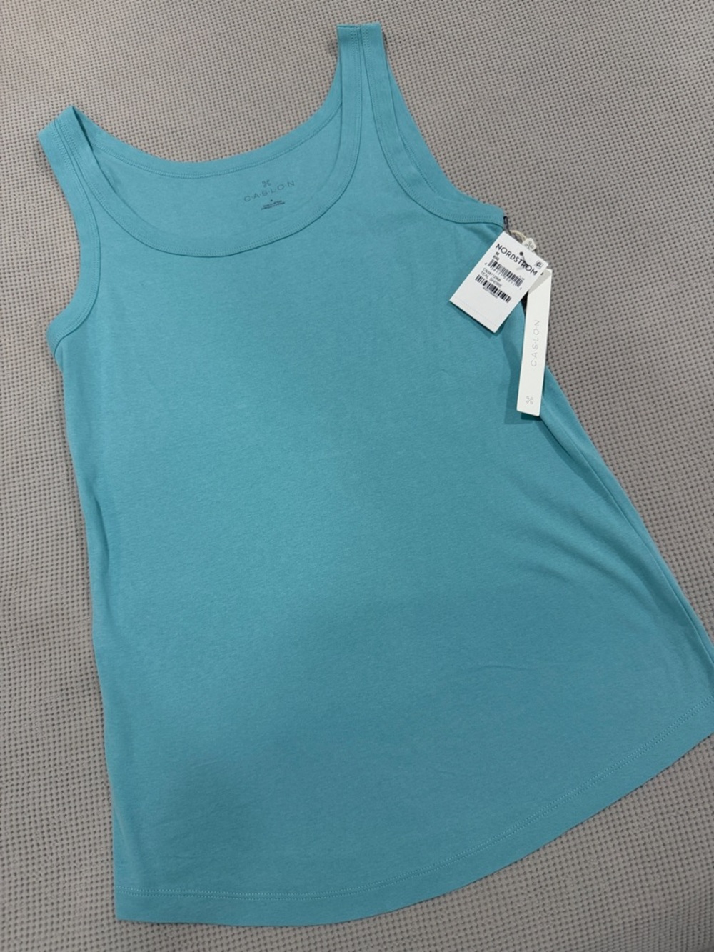 Caslon Teal Crew Neck Tee